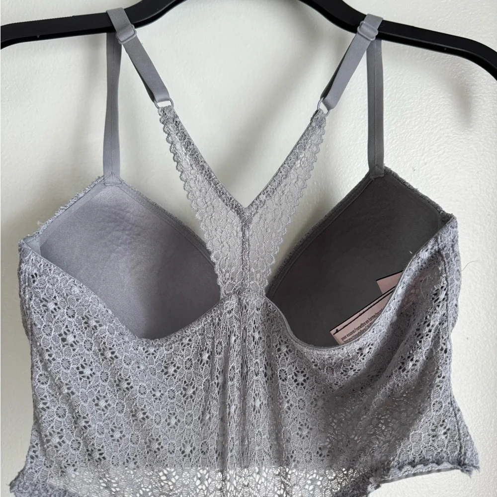 Victoria's Secret Gray Lace Bra - Picture 4 of 4